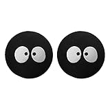 2 Pcs Car Antenna Balls EVA Car Top Aerial Toppers Antenna Decorative Balls for Car, SUV, Truck(Black)