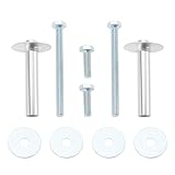 SG Store 1 Set Motorcycle Leg Shield Bolts And Spacers Kit Windshield Bolts Fairing Mounting Kit Compatible with Honda Cub C50 C70 C90 C100