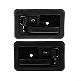 For Jeep 1987 2004 YJ TJ Interior Door Handles Pair Left & Right Replacement Parts
