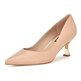Nine West Women's Ariella Pump, Barely Nude 110, 4.5 UK