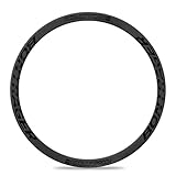 BUSEB Bicycle Wheel Stickers Bon-tra-ger Aeo-lus Pro 3V TLR Disc Brake Road Bike Rim Bike Sticker Bicycle Accessories (Color : Matte black)