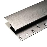 0.9m Superior Brushed Pewter Z Plate/Threshold