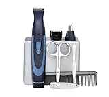 Remington Hygiene Travel Kit with Case (13 Pieces for Hair, Manicure, Pedicure etc., Beard Trimmer, Ear Hair, Facial Hair & Eyebrow Trimmer, Nail Clipper, Scissors, Tweezers, 2 Combs etc.) NE3890