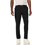 Amazon Essentials Men's Slim-Fit Casual Stretch Chino Trouser, Black, 40W / 30L