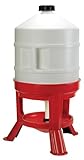 Novital Ascott 30lt Poultry Drinker,red/white