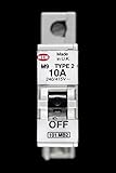 MEM 10 AMP TYPE 2 M9 MCB CIRCUIT BREAKER 101MB2