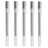 MUJI 0.38mm Black Gel Ink Pen (Pack of 5)