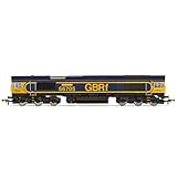 Hornby Diesel Train - R30334 GBRf, Class 66, Co-Co, 66705 'Golden Jubilee' - Era 11 00 Gauge Locomotives for Train Set, Engine Models for Adults - 1:76 Scale Model Gift