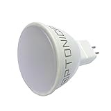 Spotlight 12 V MR16 GU5.3 LED 7 Watt White Light 6000 K ANG 110° OPTONIC SP1194