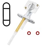 QAZAKY Fuel Gas Tank Petcock Valve Switch Compatible with Suzuki DRZ400 DRZ350 DRZ125 DRZ110 DR200 DR250 DR350 DR650 E S M SM SE Boulevard S40 Bandit GSF 400 600 1200 S FZR600 Savage LS 650 F P Quad