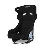 GT Omega INERTIA Bucket Seat - Lightweight Yet Stable Fibreglass Frame, with Adjustable Mounting Positions, for An Immersive Sim Racing Session