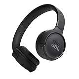 JBL Tune 520 BT Wireless On-Ear Headphones with JBL Pure Bass Sound, Bluetooth 5.3, Hands-Free Calls and 57-Hour Battery Life, Black