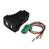 Automotive 5 Pin Fog Light Control Switch for Honda Cars Replacement Part