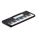 Novation Launchkey Mini 37 [MK4] — Portable 37 Mini-Key, USB, MIDI Keyboard Controller with DAW Integration. Chord Mode, Scale Mode, Drum Pads, and Arpeggiator. Includes Music Creation Software Bundle