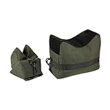 HOUSON shooting Rests Bag, Rest Rear Shaft Pad Shooting Pad Set Tactics Sandbag For Air Gun Front And Rear Rest Bench Bag Hunting Shooting