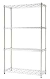 Trinity 4 Tier Stainless Steel Wire Shelving Max weight 635kg