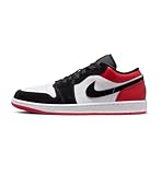 NIKE Air Jordan 1 Low Men's Trainers IB8971 (White/Black/Varsity Red 106) UK 8.5 (EU 43)