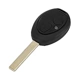A ABSOPRO 2 Buttons Key Shell Case Keyless Entry Remote Key Fob Replacement Case for Rover 75 1998-2005