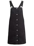 SS7 Womens Denim Pinafore Dungaree Dress