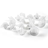 ROBUST 20 Pcs Side Moulding Bumpstrip Rubstrip Plastic Trim Fixing Clips for Peugeot 106 206 207 1007 306 806 Expert Partner Citroen C2 C3 Pluriel C3 Picasso Berlingo Saxo Dispatch 856540 0071737918