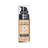 Revlon Colorstay Liquid Foundation Makeup for Combination/Oily Skin SPF15 Medium to Full Coverage (30ml) Matte Finish, Buff (150) Unisex