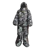 sharprepublic Adult Wearable Sleeping Bag with Arm Legs for Family Camping Travel Hospital - Multicolor, XL
