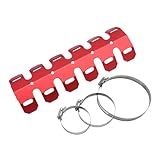 Motorcycle Exhaust Shield Protector Cover Heat Protection Exhaust Pipe Crash Fit For KTM EXC EXCF SX(25CM Black)