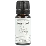 Nikura Rosewood Essential Oil - 10ml | 100% Pure Natural Oils | Perfect for Clean Home, Cleansing | Great for Self Care, Skin, Aromatherapy, Diffusers | Vegan & UK Made
