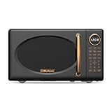 Belaco 20L Microwave, Digital Display, 8 presets with Auto Defrost, 800W Microwave Oven, 10 Power Levels, Luxury & Retro Design, Easy Clean