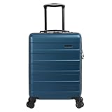 Cabin Max Anode 55x40x20 Cabin Suitcase, Built in Lock, Lightweight Carry On, 8 Wheels, Wet Pocket, Suitable for Ryanair, Easyjet, Paid Hand Luggage Carry-Ons (55 x 40 x 20 cm 40l)
