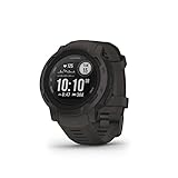 Garmin Instinct 2 GPS 45mm Smartwatch, Rugged watch, Built-in Sports Apps & Health Monitoring, Ultratough Design Features, up to 28 days Battery Life, Graphite