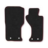 Mazda MX-5 MK4 (2015+) Car Mats Accessories Tailored Fit Carpet Floor Mats Non Slip Red Trim Accessory Compatible Front Set Anti Slip Backing Custom Fit Hand-Finished Full Coverage Clips