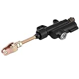 Rear Brake Pump Cylinder, Keenso Brake Master Cylinder Rear Hydraulic Pump Universal (Black)