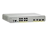 Cisco Catalyst 2960CX-8TC-L Network Switch, 8 Gigabit Ethernet Ports, two 1 G SFP and two 1 G Copper Uplinks, Enhanced Limited (WS-C2960CX-8TC-L)