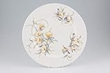 Aynsley English Bone China JUST Orchids Dinner Plate Diameter 10.5 Inches Diameter (2nd Quality Seconds)