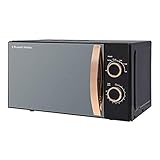 Russell Hobbs RHM1727RG 17 Litre 700 W Rose Gold Solo Microwave With 5 Power Levels, 30 Minute Timer, Defrost Setting, Easy Clean