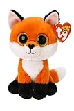 Ty Meadow Fox Beanie Boos 6" | Beanie Baby Soft Plush Toy | Collectible Cuddly Stuffed Teddy