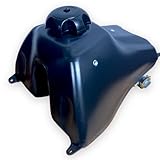 Red Circles CRF70 Pit Bike Fuel Tank – Compatible with All CRF70 Style 4-Stroke Pit Bikes & STOMP Z3 Models – Not for CRF50/KLX/TTR Styles – Durable & Reliable Fuel Storage!