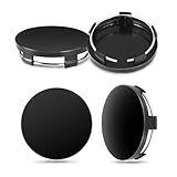 4Pcs Hub Centre Caps 60mm, Universal Wheel Hub Caps, Stable Car Wheel Center Hub Caps Replacement Compatible with VW and Audi Alloy Wheel (OD 60mm ID 56mm)