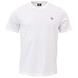 Paul Smith PS Men's Organic Cotton Zebra T-Shirt XXL White
