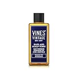 Vines Vintage Men's Hair Oil | Coconut Oil Brilliantine | Lemongrass & Sandalwood. 200ml