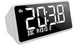Bush Oxford DAB+/FM Clock Radio - White