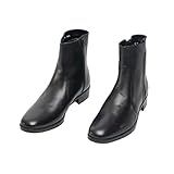 Scimitar Black Leather Executive Zip Boots Size UK 10 / EU 44