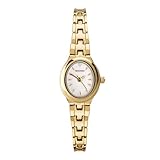 Sekonda Megan 18mm Women's Quartz Watch with Oval Mother of Pearl Dial and Gold Alloy Foldover Clasp Bracelet