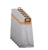 KGA SUPPLIES Microfibre Cloth Hoover Bags for Vorwerk Kobold VK140 VK150 Vacuum Cleaners Pack of 6