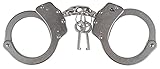 Viper TACTICAL Professional Heavy Duty Police Issue Handcuffs Nickel Plated Steel with 2 Keys Individually Serial Numbered