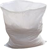 Woven Polypropylene Rubble Builder Sacks Bags 20 x 30" - Heavy Duty (10)