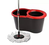 Savealot Spin mope bucket set, Wet and Dry Rotary Mop with Bucket Set,9l