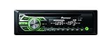 Pioneer DEH-150MPG CD RDS Tuner with WMA/MP3 playback and front illuminated Aux-In (Green)
