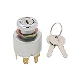 Be In Your Mind 1PC 7-Pin Ignition Starter Switch Compatible with Land Rover Lightweight Compatible with Land Rover 101 OE 551508 with 2 Keys